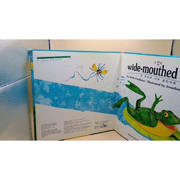 The Wide-Mouthed Frog: A Pop-Up Book by Keith Faulkner VERY GOOD - Picture 7 of 8